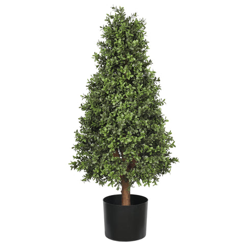 UV Boxwood Cone 36" Topiary
