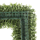 Outdoor UV Boxwood Square Wreath - 20 Inch
