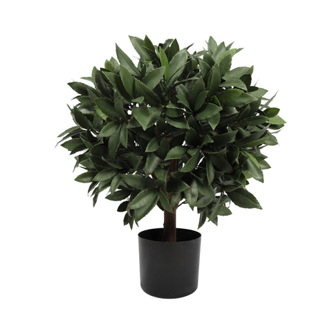 Topiario de bola de laurel de la bahía UV - 24 pulgadas
