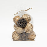 Deco Cane Balls - 12 Pieces
