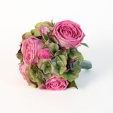 Mauve Rose & Hydrangea Radiance Bouquet