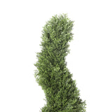 UV Cypress Spiral Topiary - 70 Inch