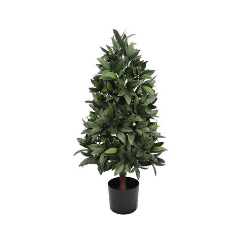 Topiario de cono de laurel de la bahía UV - 36 pulgadas
