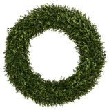 faux-boxwood-wreath-outdoors-32-inches