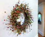 Berry & Pip Tuscan Wreath - 22 Inch