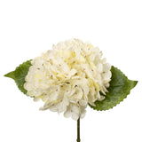 Faux Hydrangea Pick - Cream - Set of 6 Stems