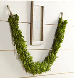 Preserved Boxwood Garland - 70.5 Inches