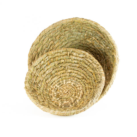 Seagrass Storage Baskets - 2 Piece Set