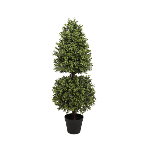 UV Boxwood Mixed Cone And Ball 36 Inch Topiary