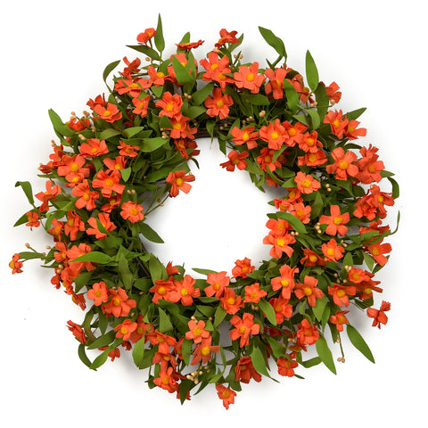 Sunny Marigold Wreath